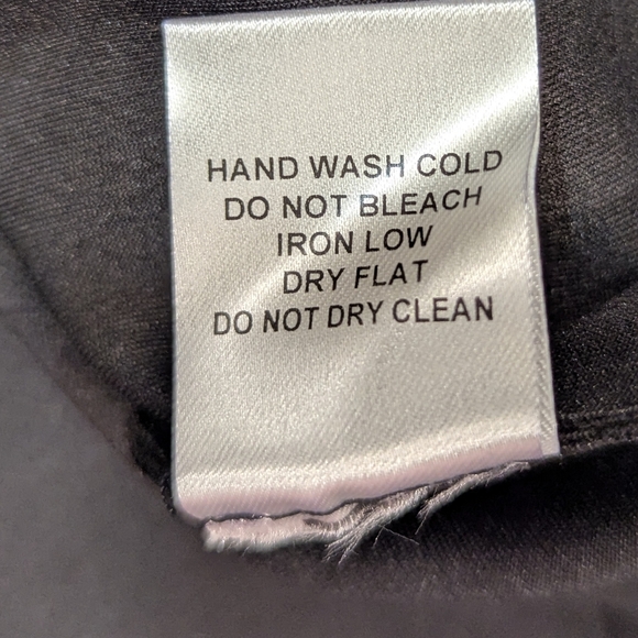 Haute Monde | A-Line Mini Belted Faux Suede Skirt | Black | Large - Picture 8 of 8